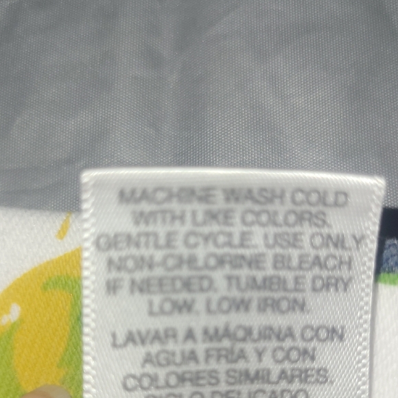 White W Colorful Floral Print Capri Stretchy Jeggings Whimsical Garden Fairy - Picture 6 of 10